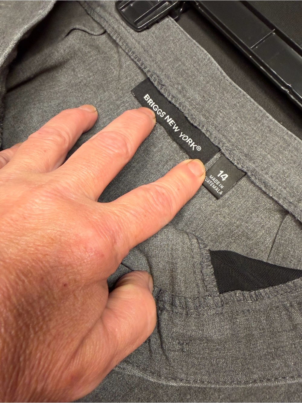 Briggs New York Gray Women's Dress Trousers